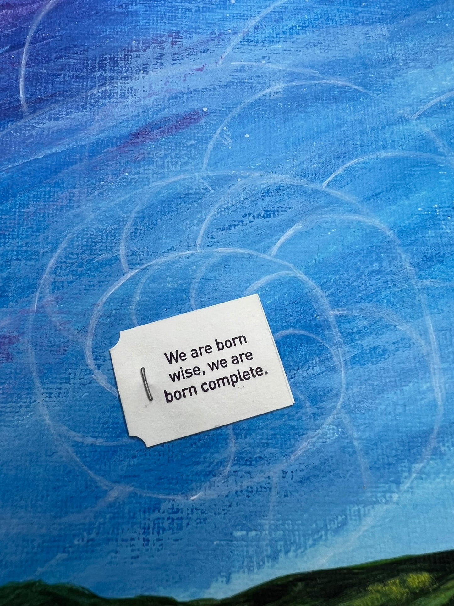 Original artwork ‘Stardust Wisdom’ by Aqua Elizabeth from Teaspiration Series