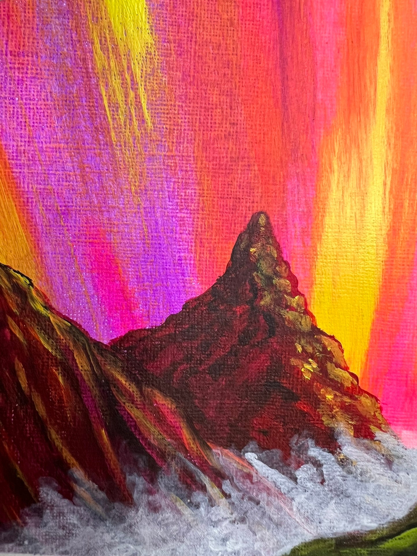 Original Painting titled Whispers of the Universe by Aqua Elizabeth